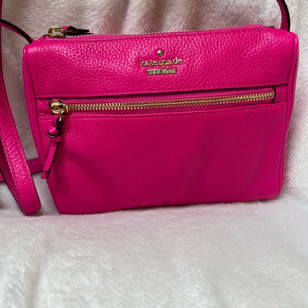 NWT Kate Spade Hot Pink Crossbody Bag
